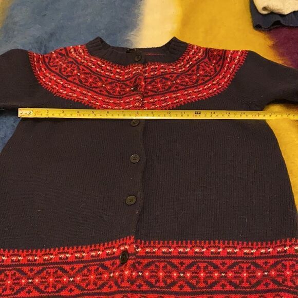 Talbots wool blend fair island sweater. Size S P - Picture 6 of 7